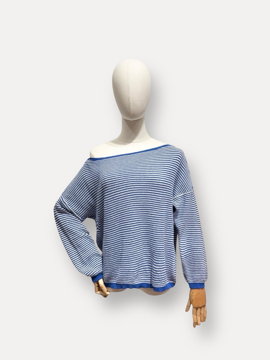 HENSLEY PULL BLAUW