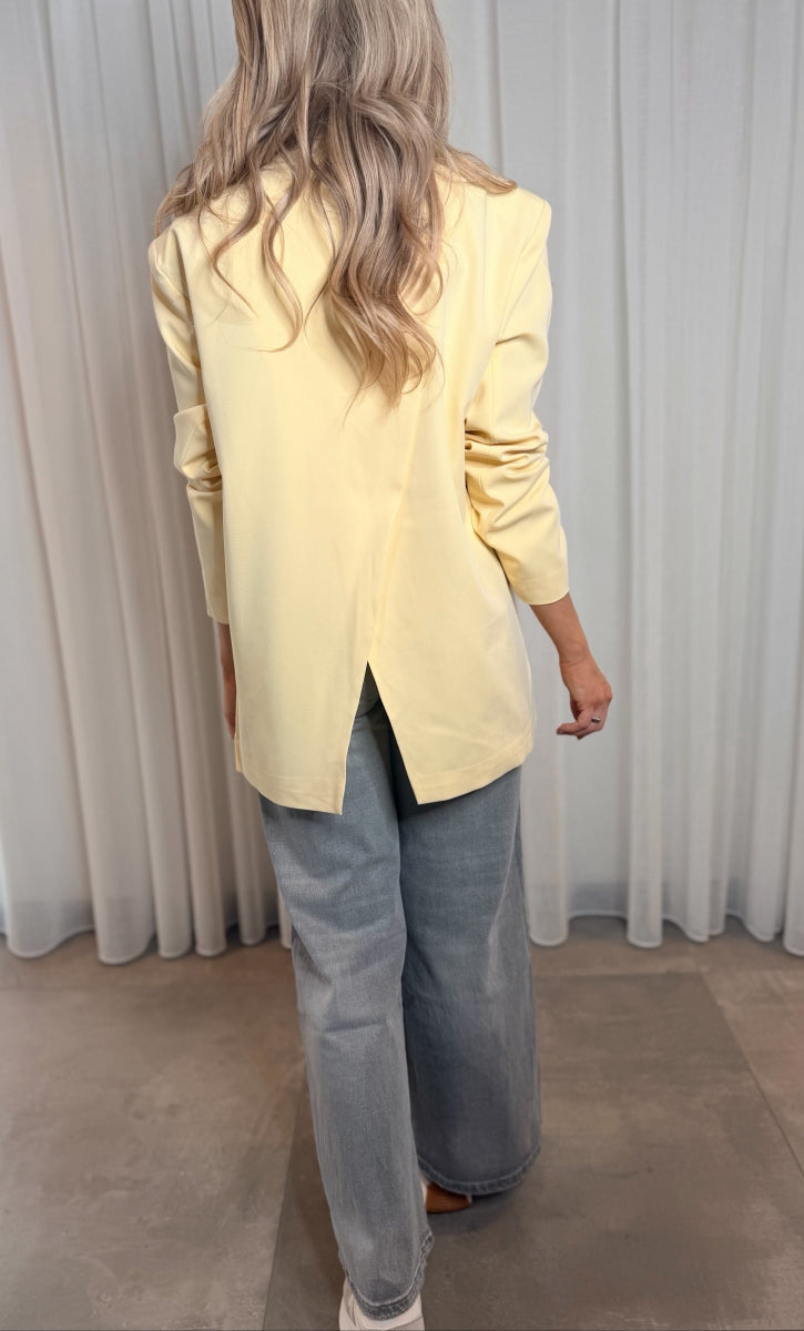 JOLENE OVERSIZED BLAZER GEEL
