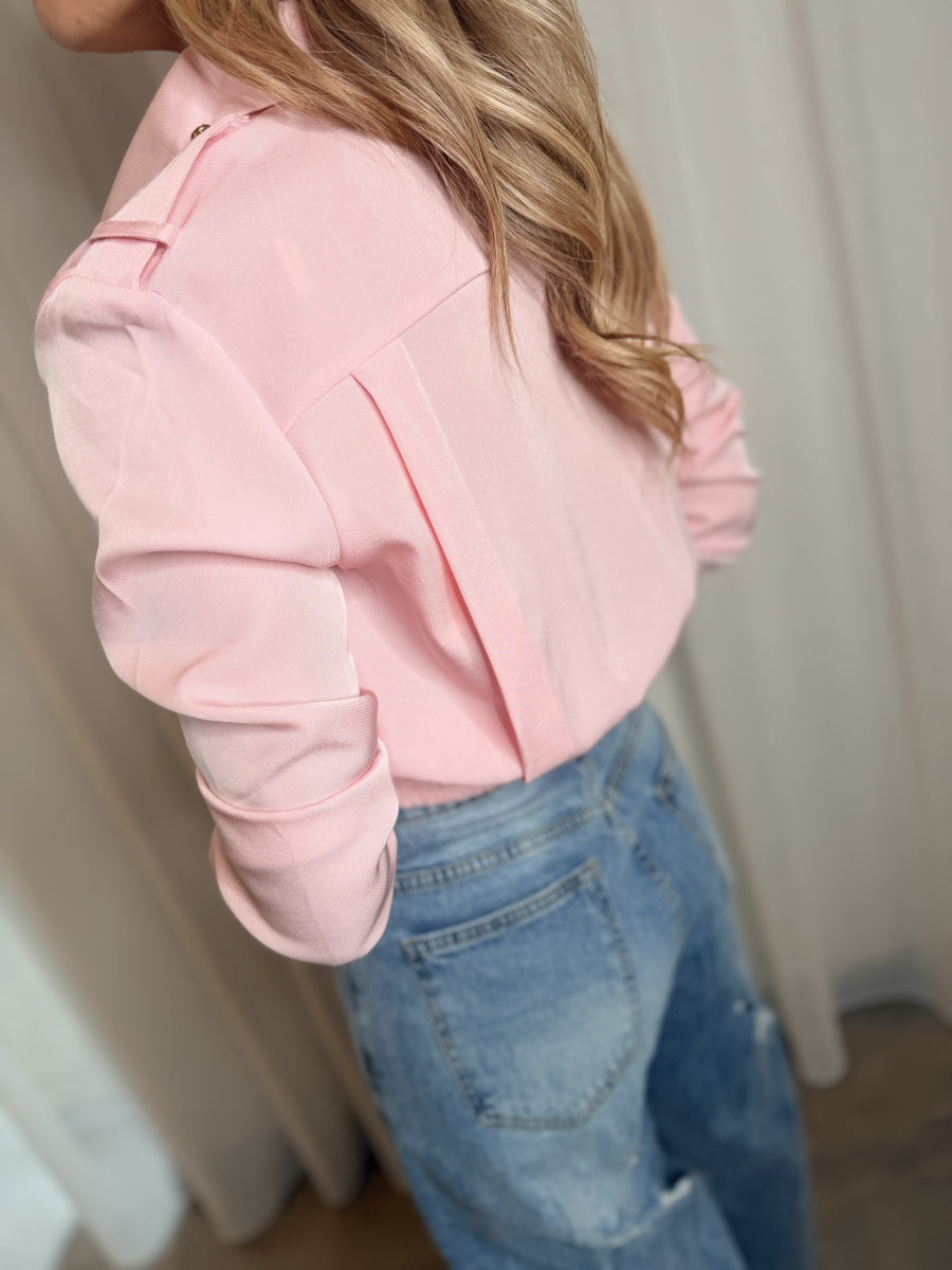 INES BLOUSE ROZE