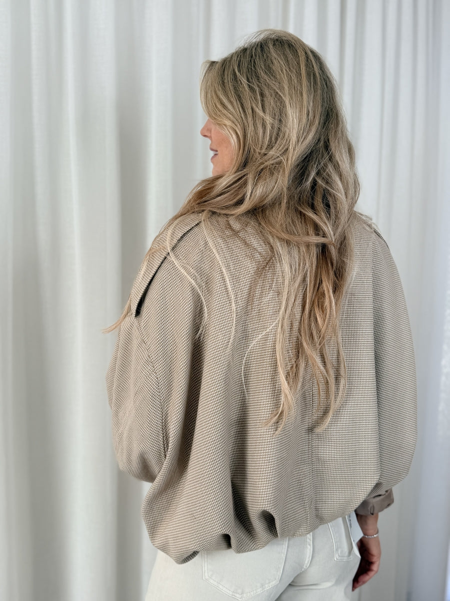 KAROLIEN BOMBER JASJE CAMEL