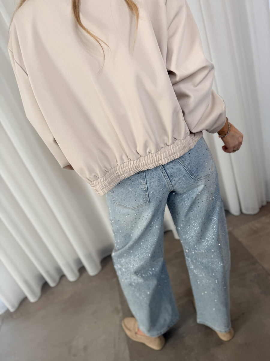 KIZ BOMBER JASJE BEIGE