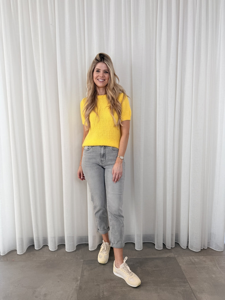 KYA TU PULL MET KORTE MOUWEN GEEL