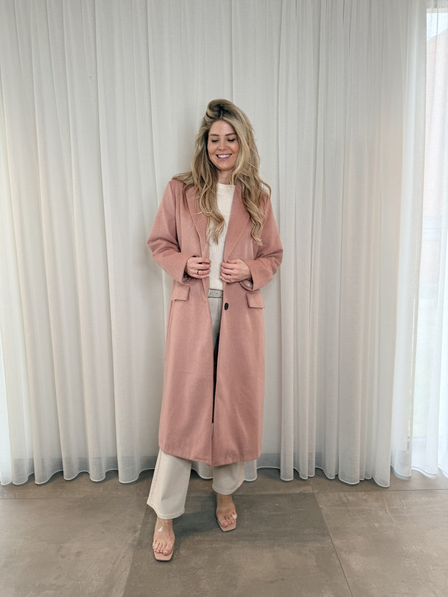 COAT CELESTE-C MANTEL/LANG 9357 PINK