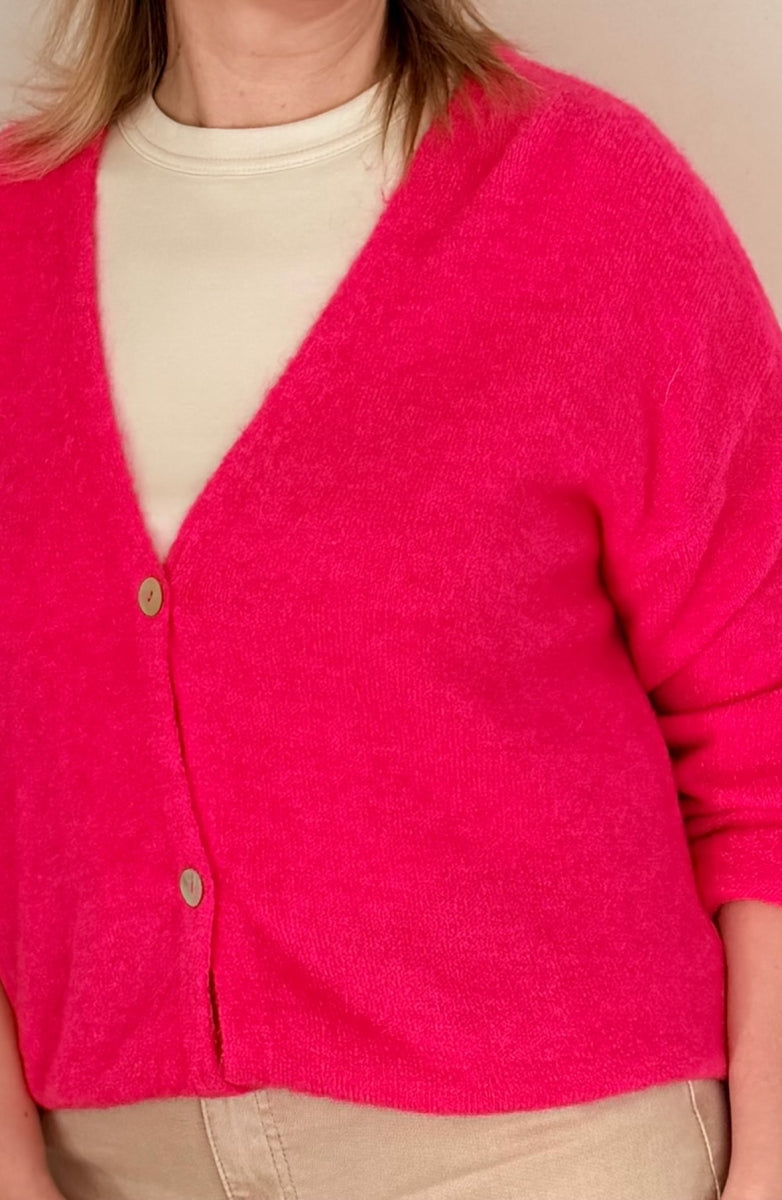GILET CELINE 25215 6878/FUXIA