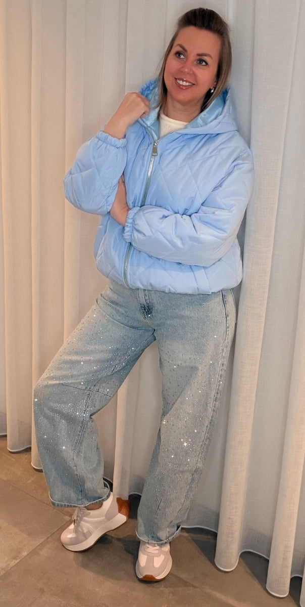 KAATJE BARREL JEANS MET STRASS