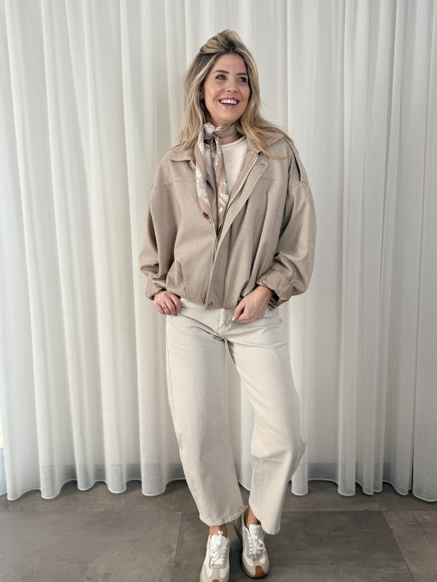 KALINA BARREL BROEK BEIGE