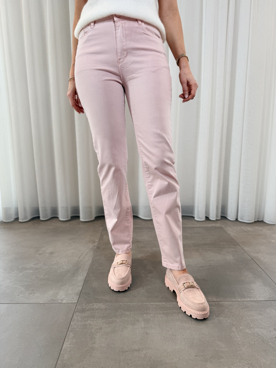 KOVI BROEK STRAIGHT LEG FIT ROZE