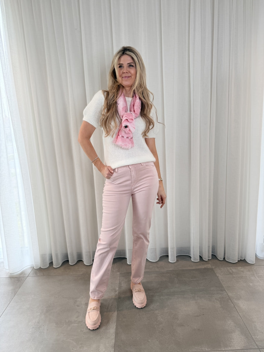KOVI BROEK STRAIGHT LEG FIT ROZE