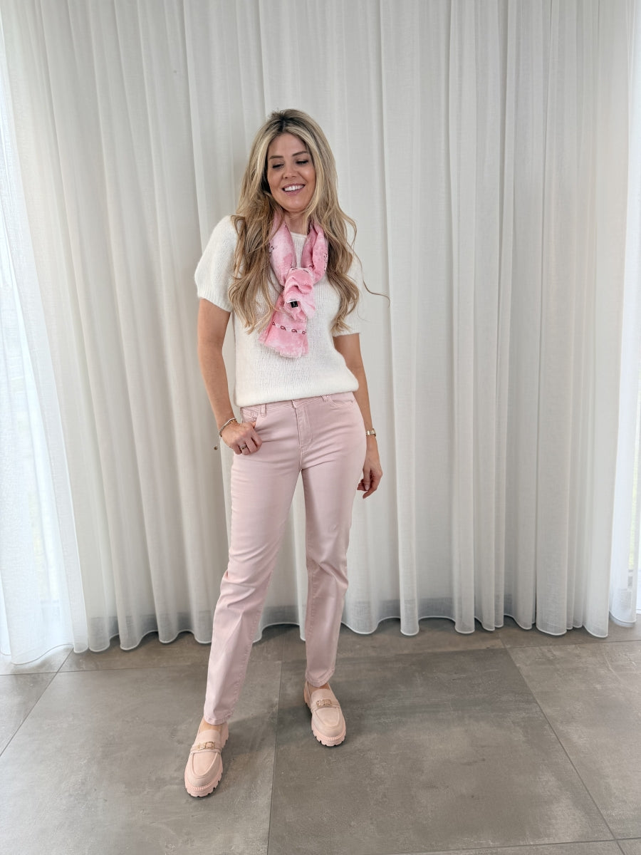 KOVI BROEK STRAIGHT LEG FIT ROZE
