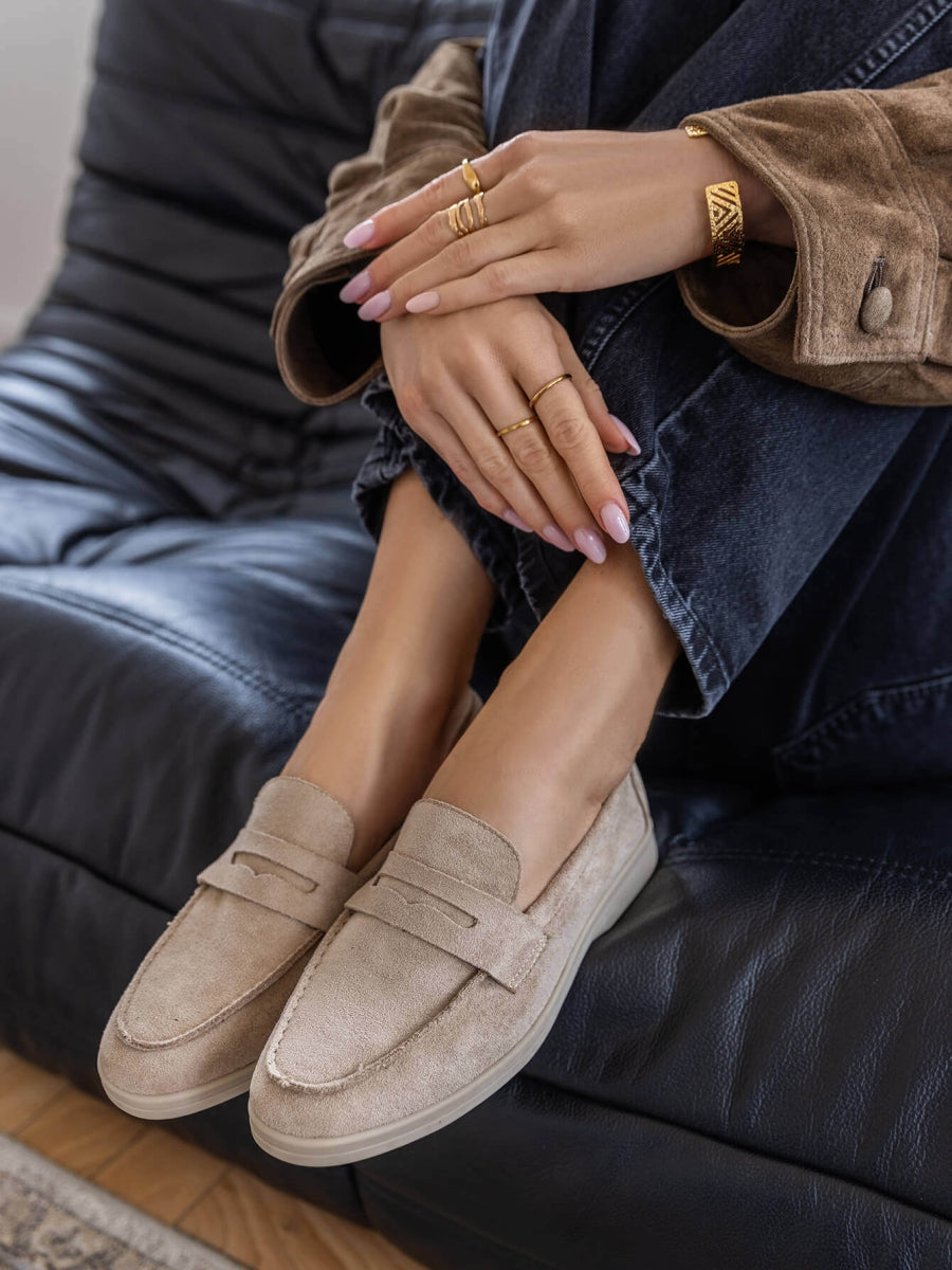 LOUISE LOAFER BEIGE