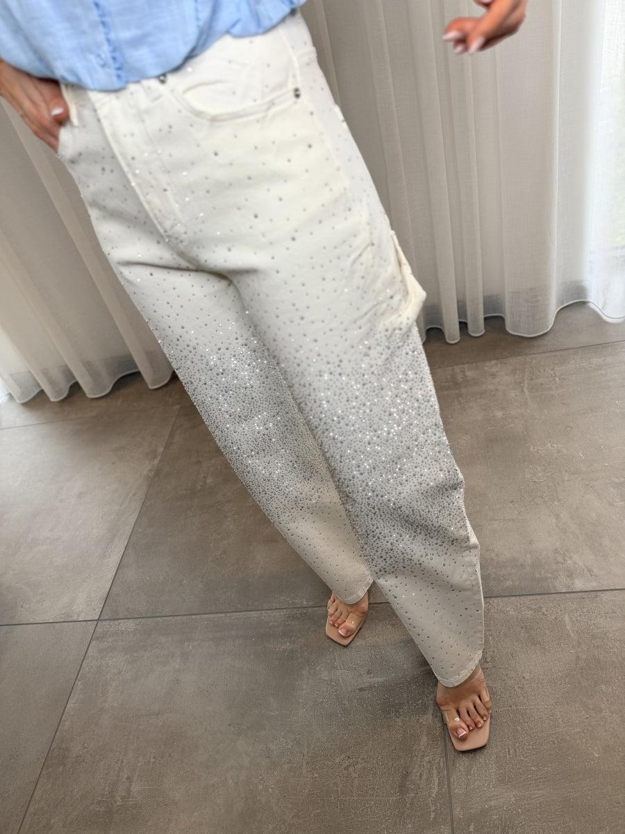 LUMAK BAGGY BROEK WIT
