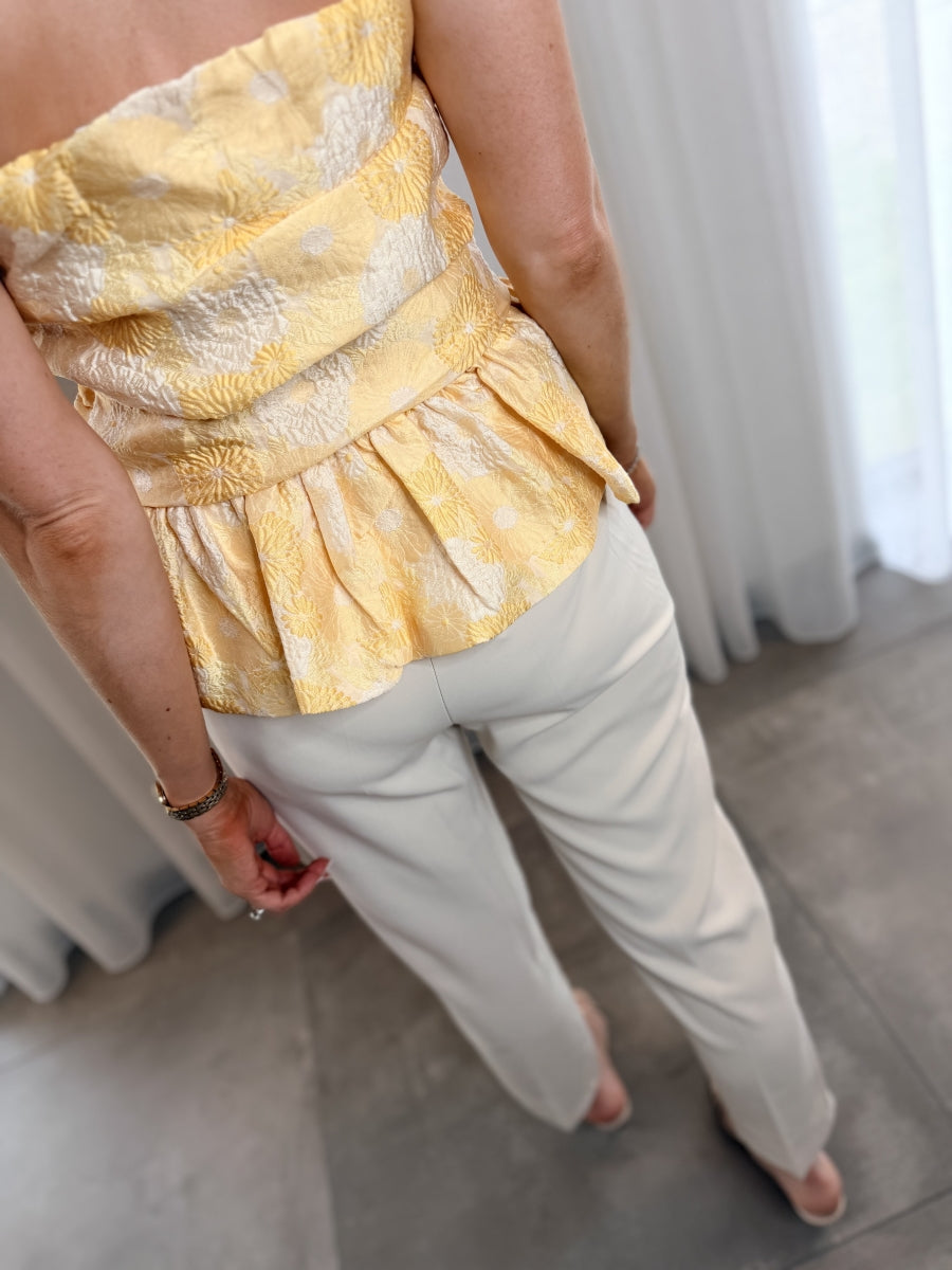 MADELIEFJE BUSTIER GEEL