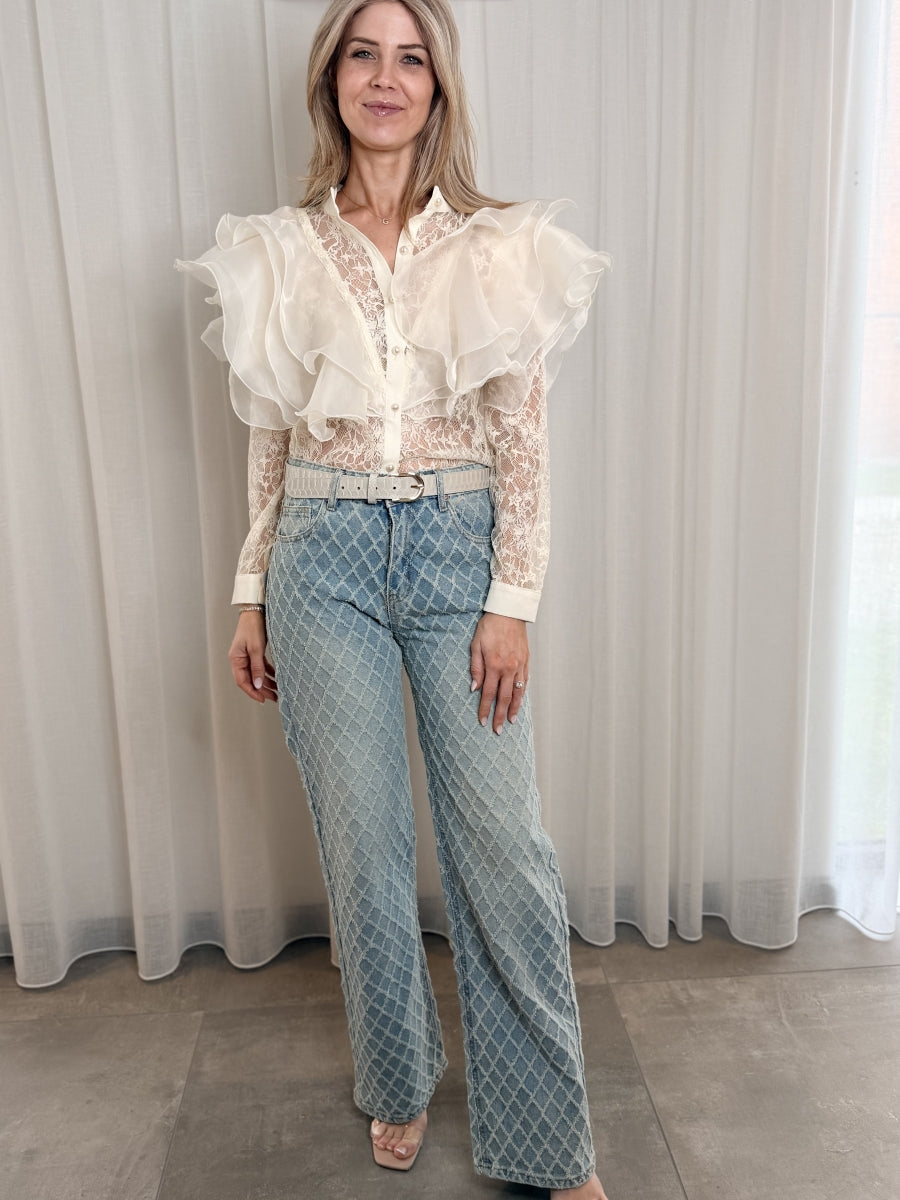 OEL BLOUSE ECRU