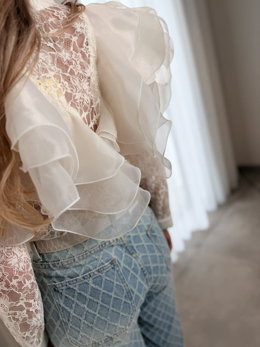 OEL BLOUSE ECRU