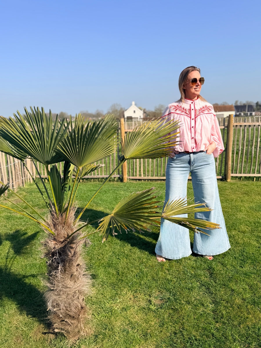 OXA BLOUSE ROZE