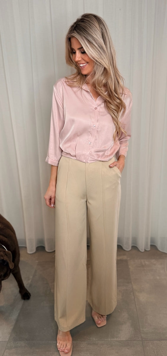 QAMILA BROEK BEIGE