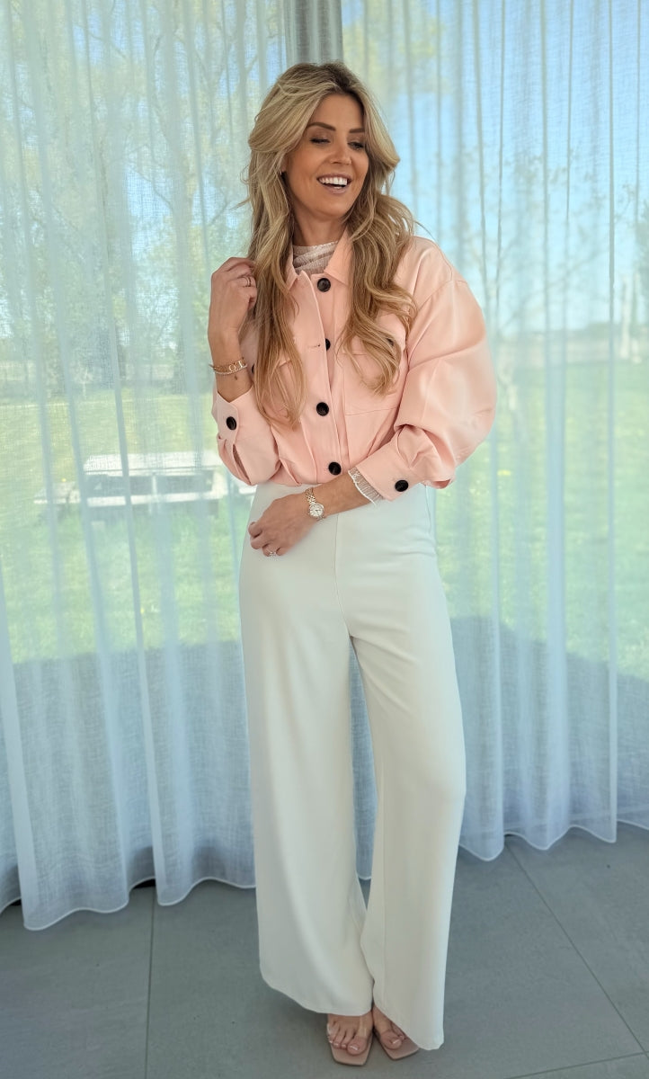 NAARA BROEK ECRU
