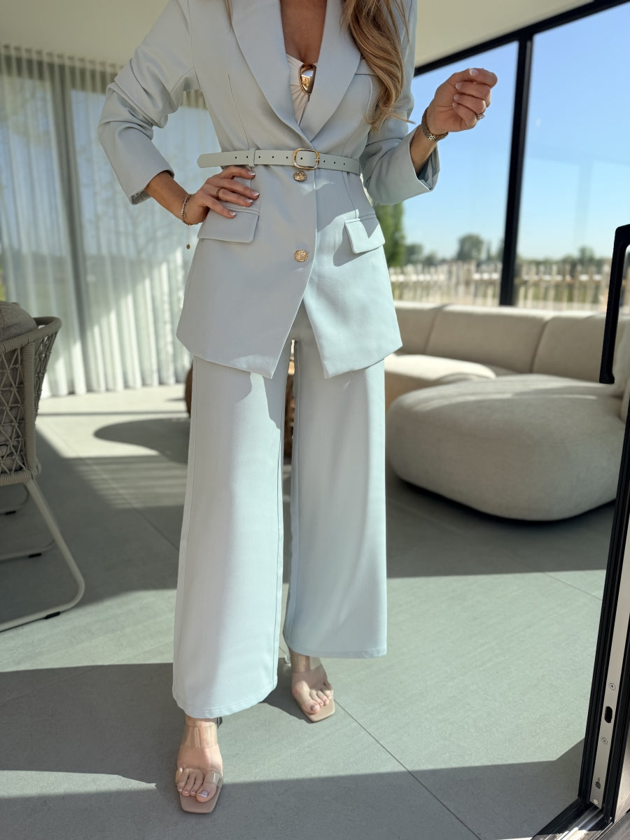 RAVA BLAZER BLAUW