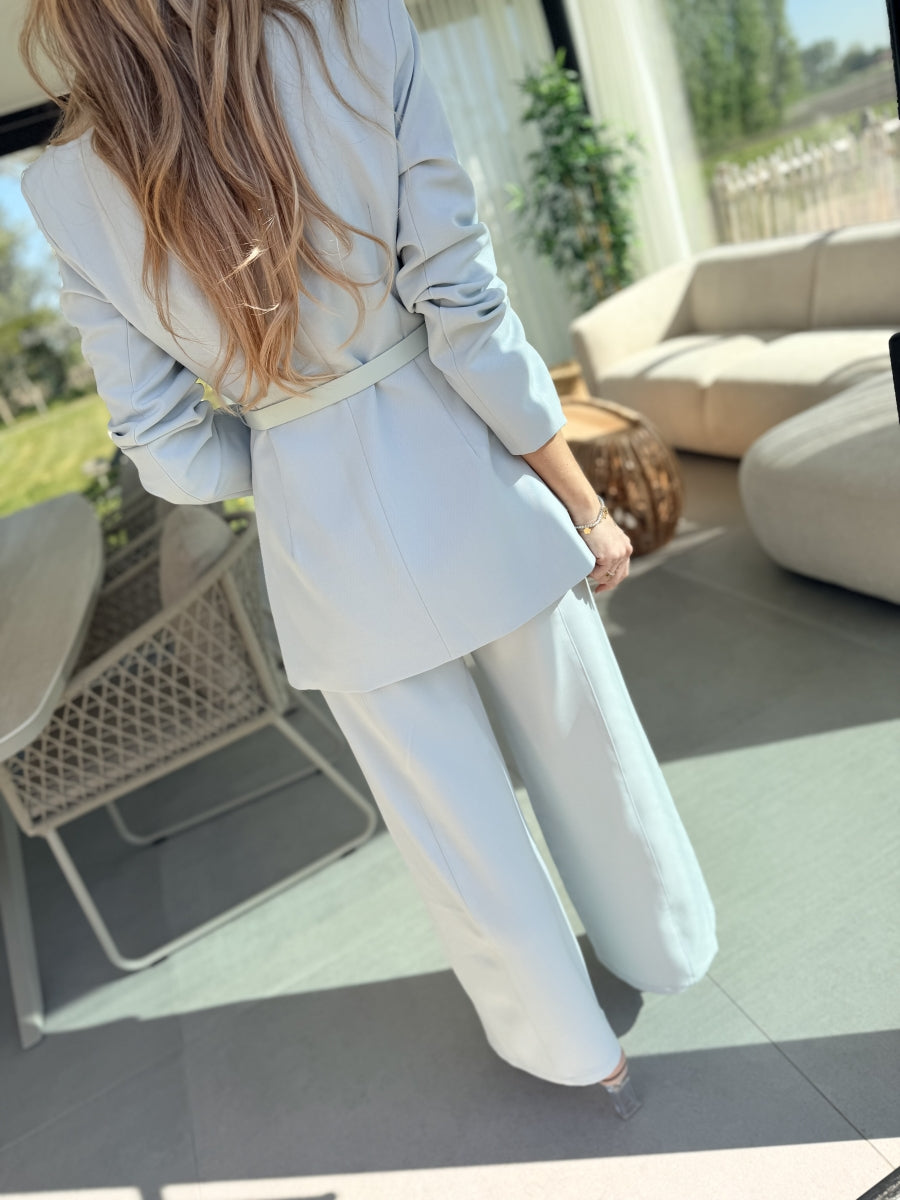 RAVA BLAZER BLAUW