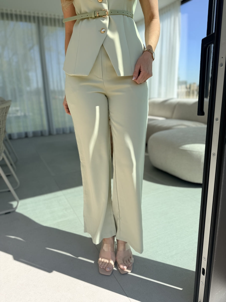 RIVERIA BROEK MINT GROEN
