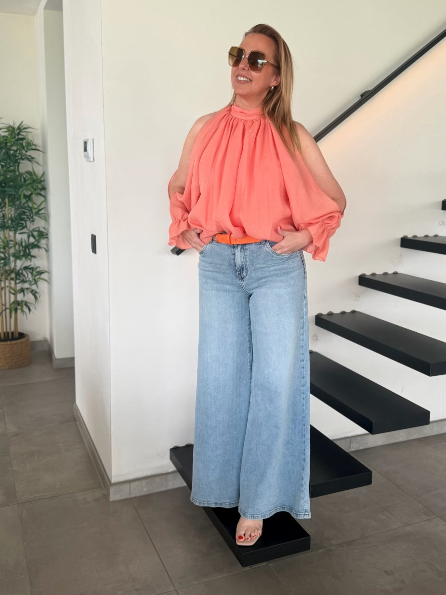 ALIX JEANS BROEK BLAUW