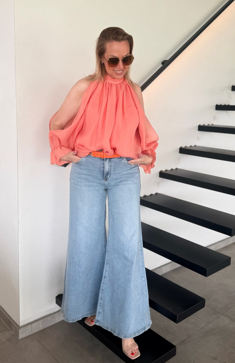 ALIX JEANS BROEK BLAUW