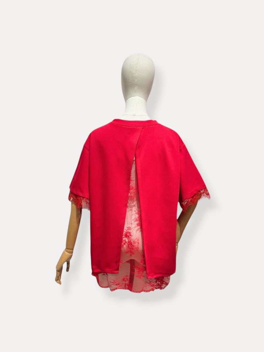 ALISA TU T-SHIRT ROOD