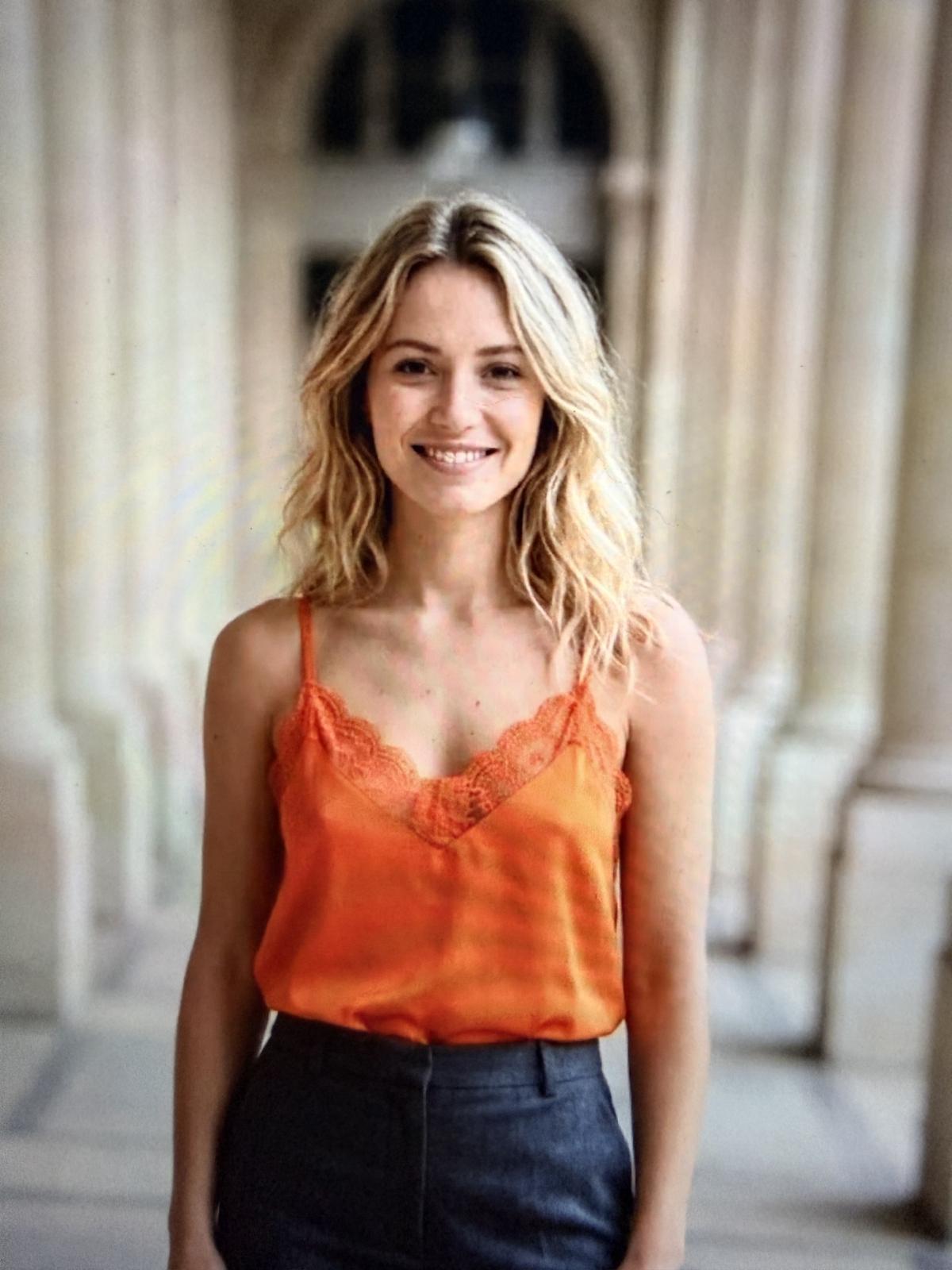AAFKE TOP ORANJE