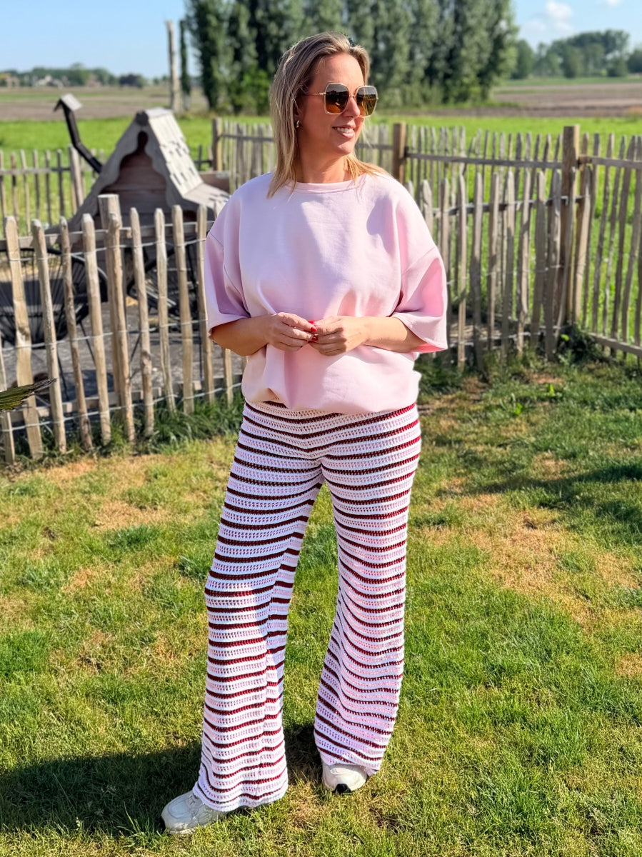 ALEIDA TU T-SHIRT ROZE