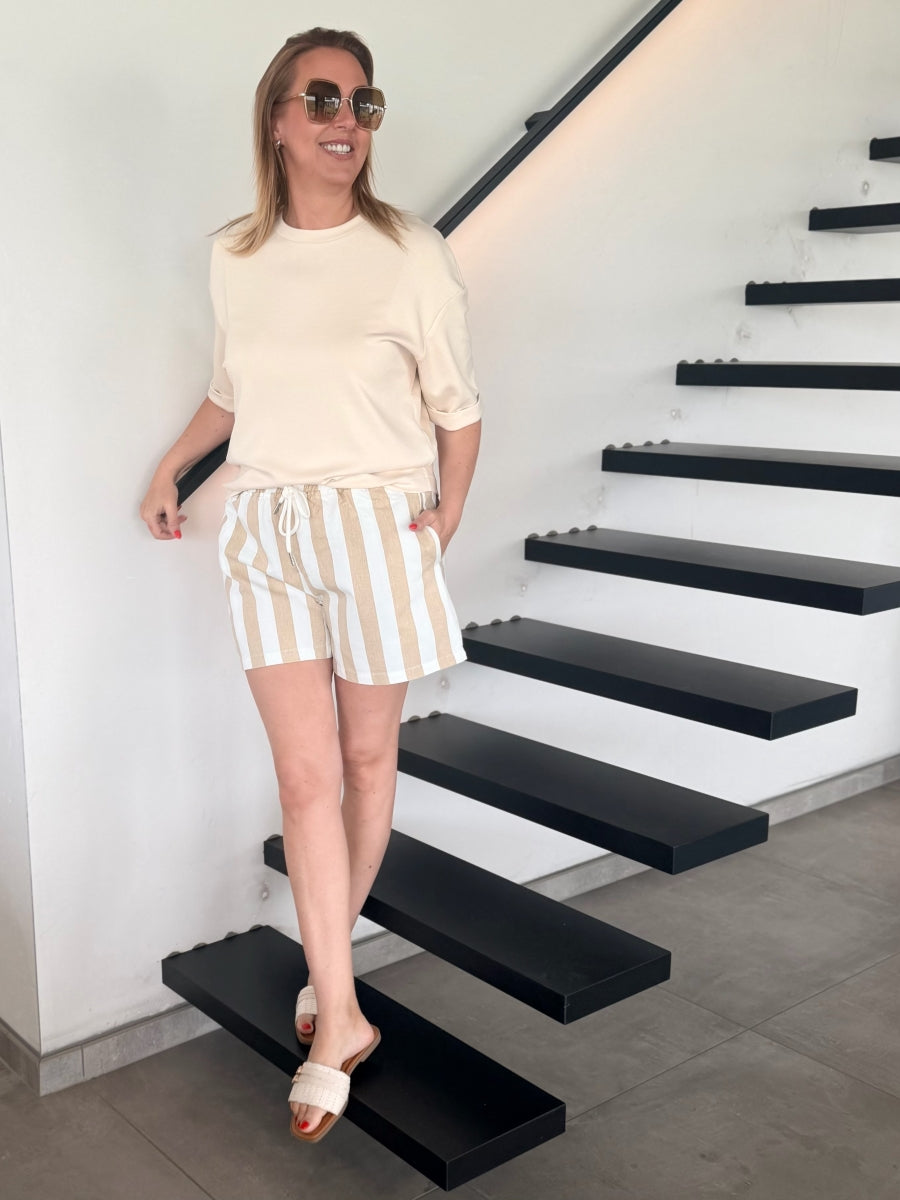 BASMA SHORTJE BEIGE