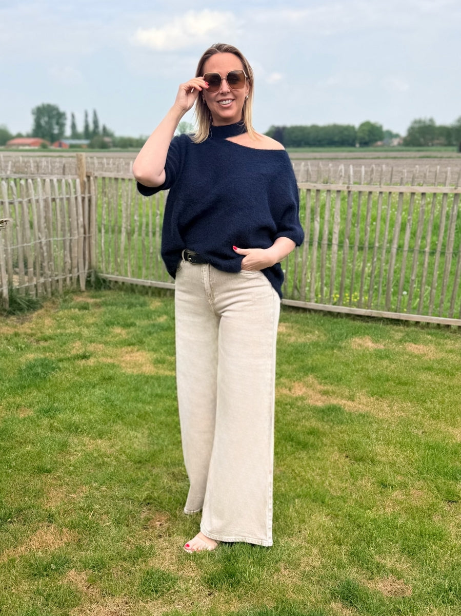 BERTHA TU PULL BLAUW