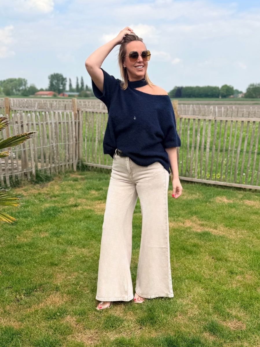 BERTHA TU PULL BLAUW