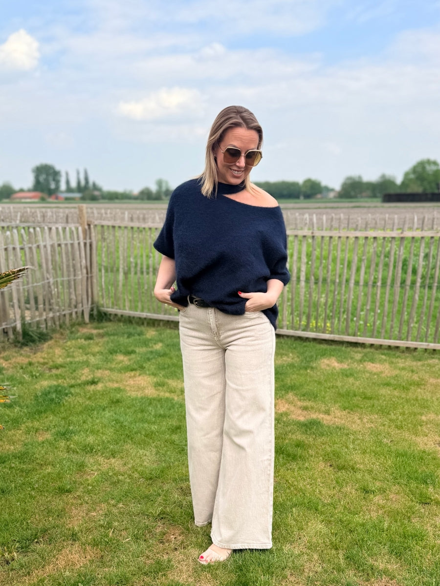 BERTHA TU PULL BLAUW