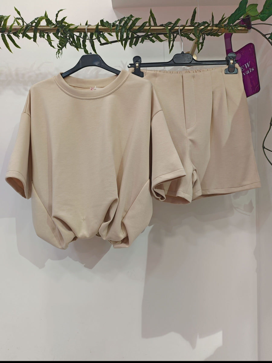 CATHY TU SET BEIGE