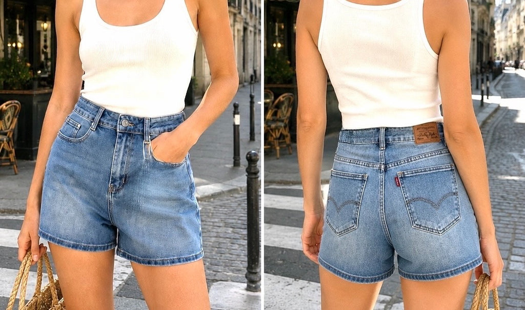 CHAVA SHORTJE JEANS