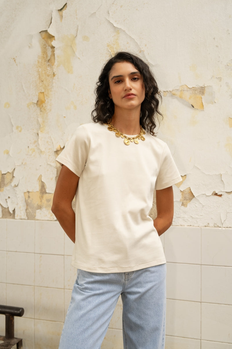 LENNIE T-SHIRT GEEL