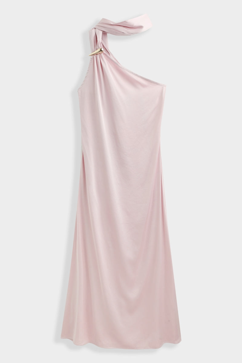 MABEL JURK ROZE MET GOUDEN DETAIL AAN HALS