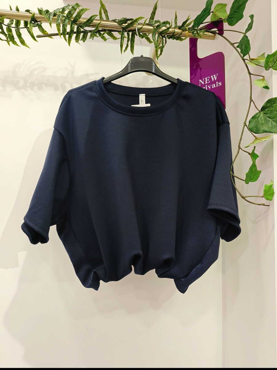 CELIEN TU PULL DONKER BLAUW