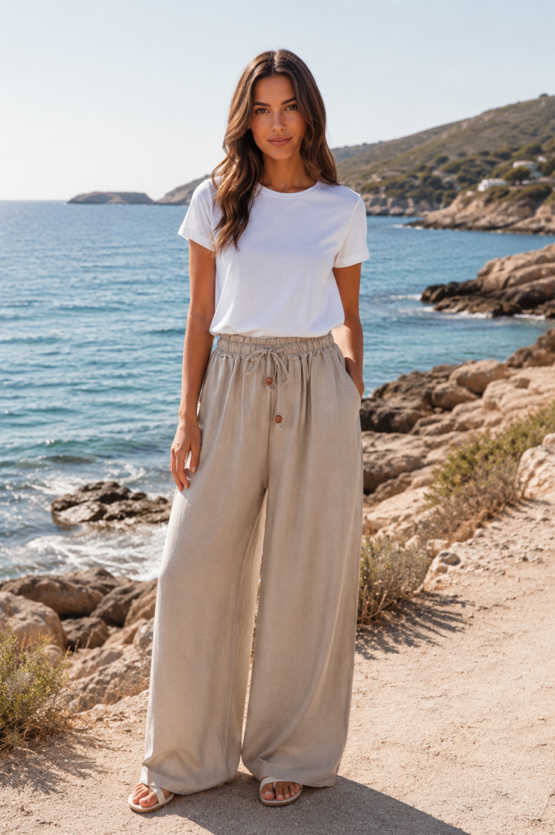 NELA TU BROEK BEIGE