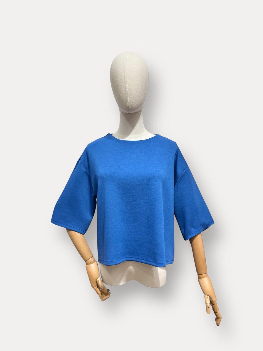 AADA TU T-SHIRT BLAUW
