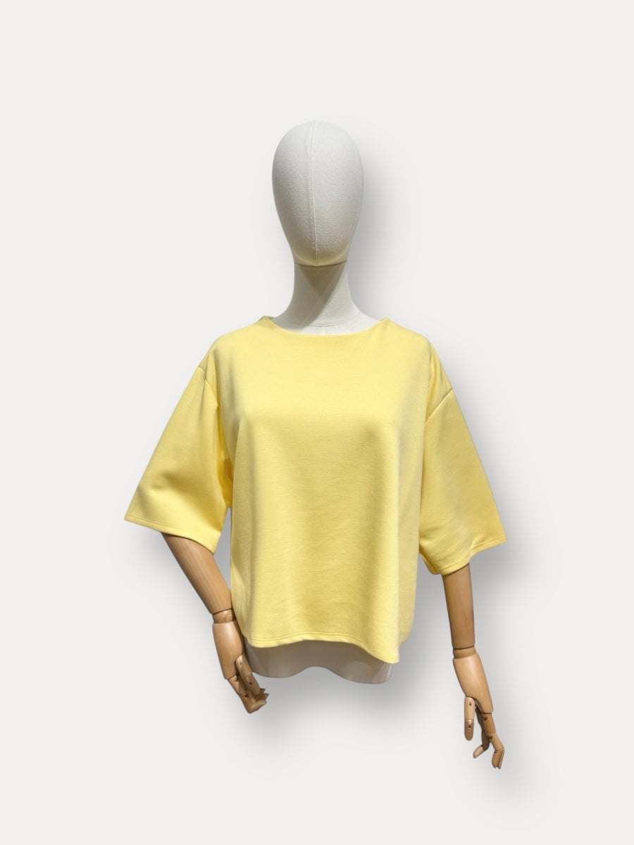 AADA TU T-SHIRT GEEL
