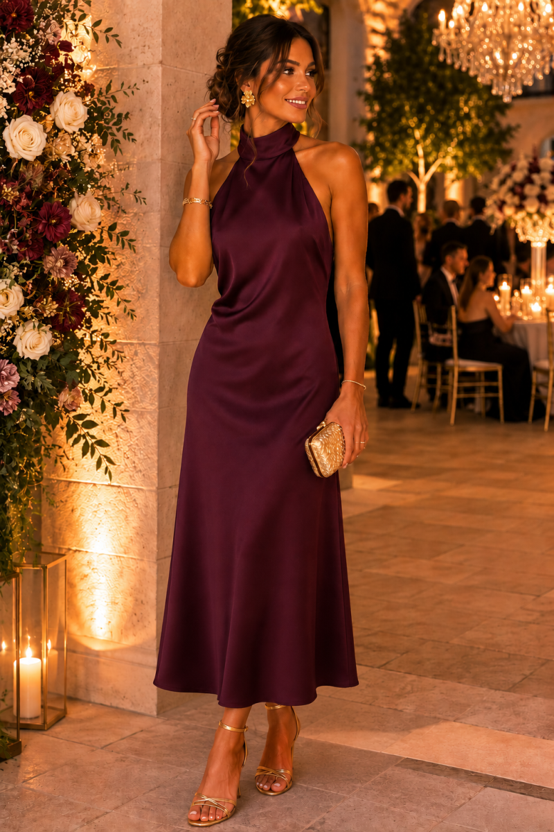 PENPE TU JURK BURGUNDY