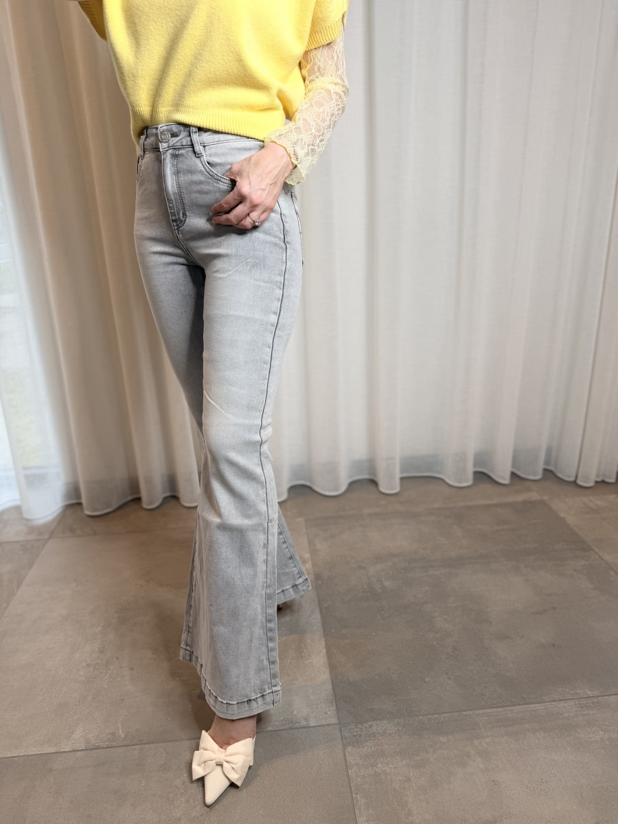 FRANCES ELEGANTE HEELS MET STRIK ECRU