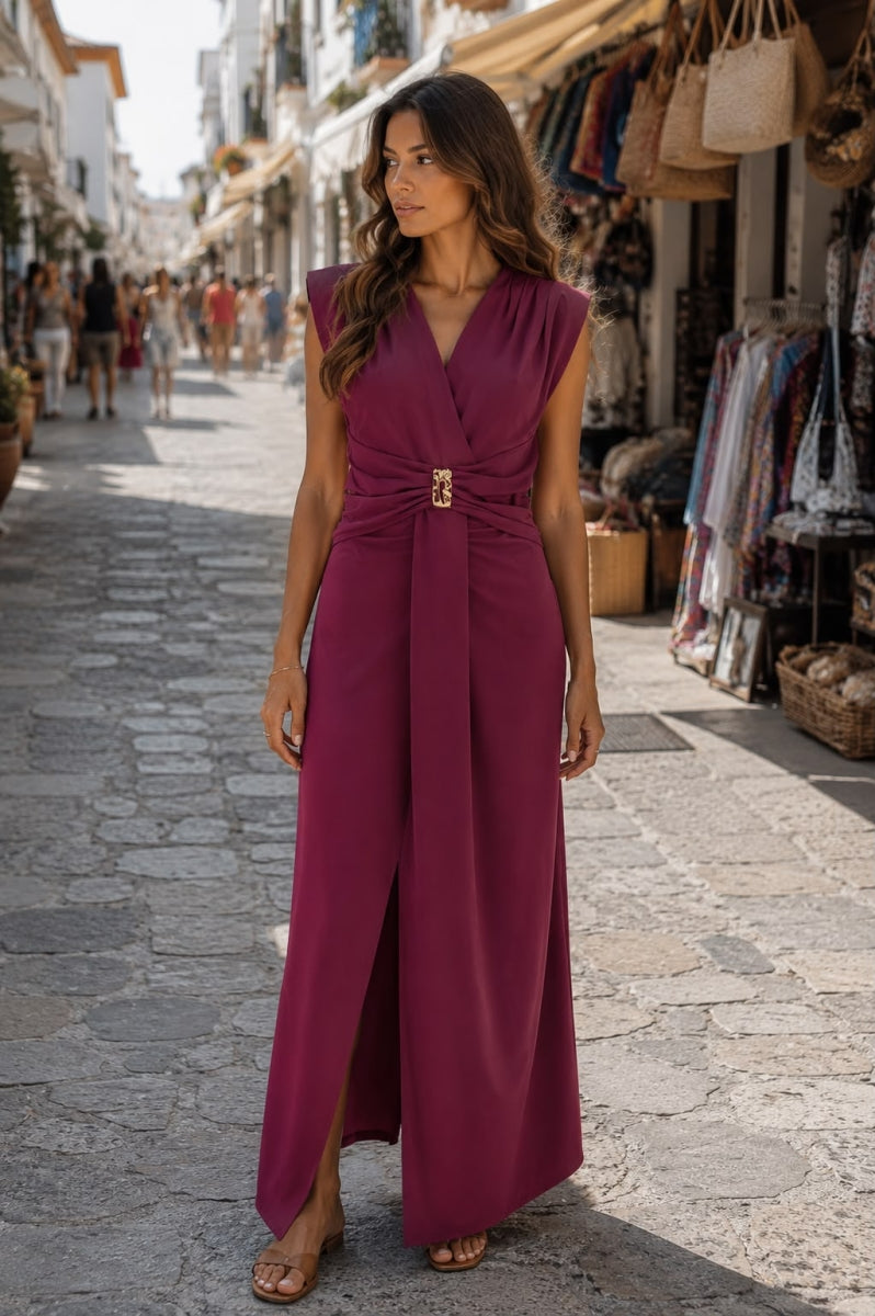 RUMOR TU JURK BURGUNDY