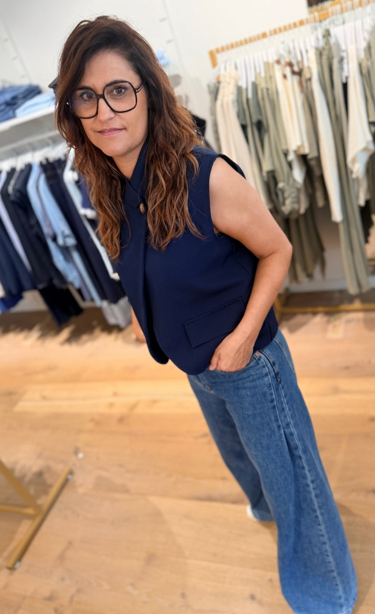 SOL TU MOUWLOZE BLAZER NAVY