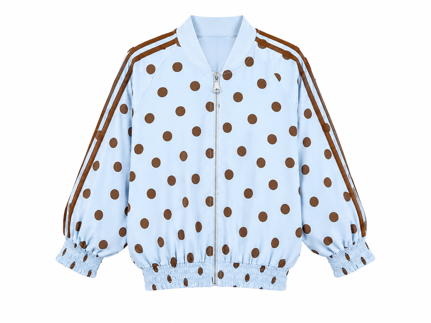 SKYE TU BOMERJASJE POLKADOTS LICHTBLAUW