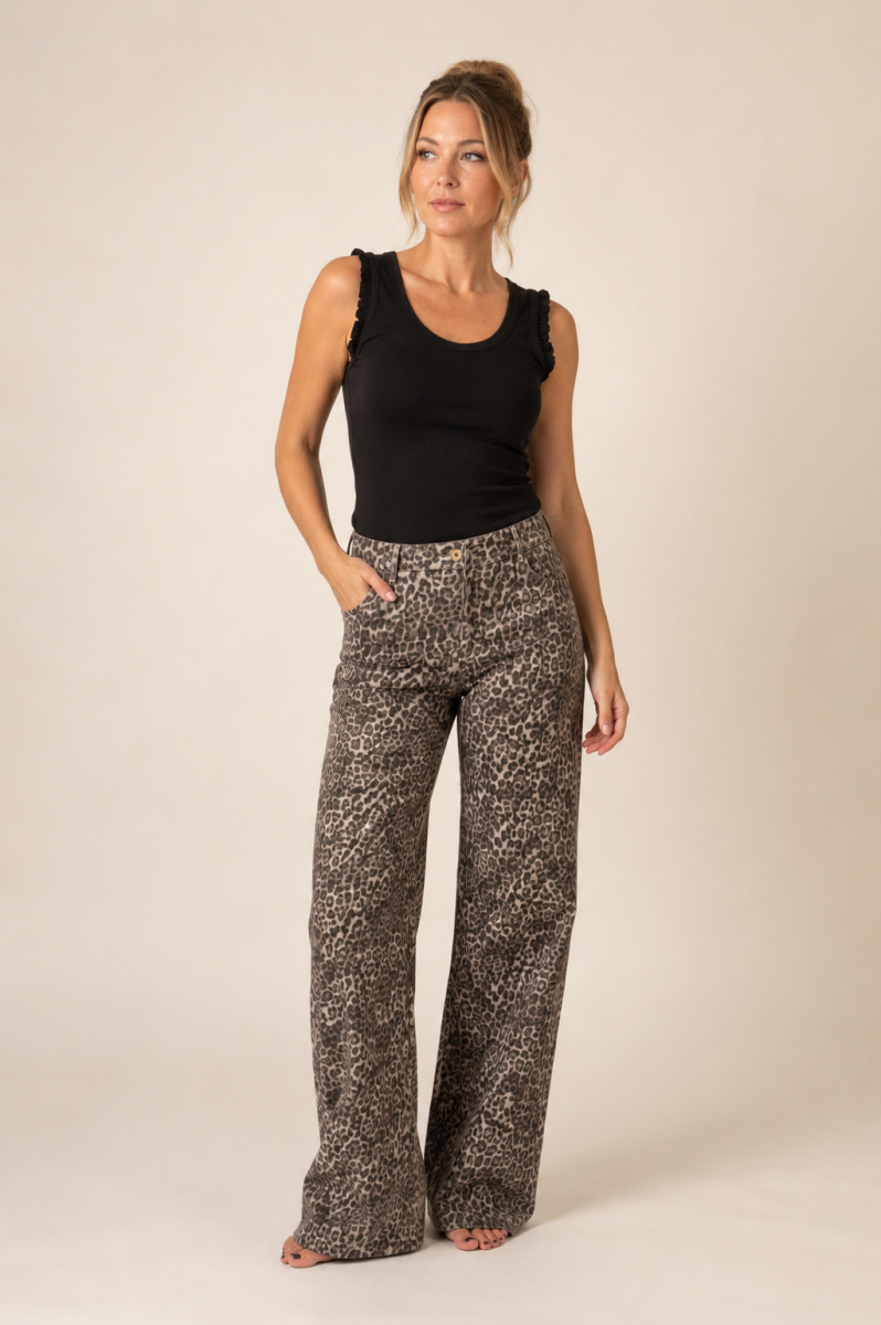 SANTANA TOP ZWART