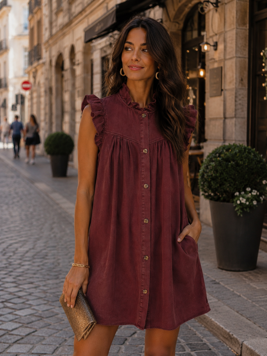 IVANA JURK BURGUNDY