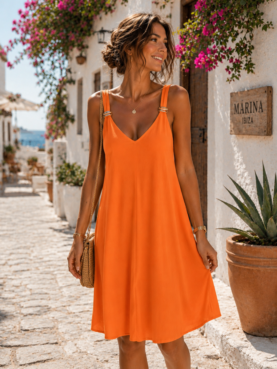 TU  KLEEDJE ORANJE ANNEMIE