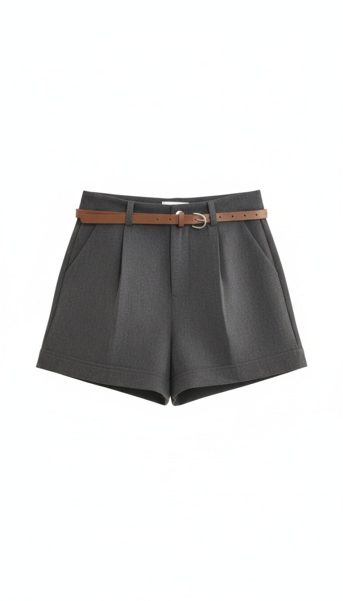 Sienna short grijs
